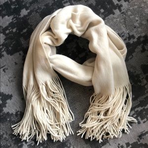 Free People cream scarf. Never worn.
